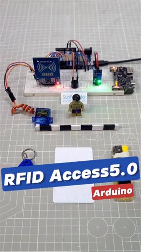 SunFounder Maker Education on Instagram: "DIY Smart Lock That Detects Fire and Unlocks! 🔥🔐#Arduino #RFID #SmartLock #FireDetection #ArduinoProject STEMEducation HomeSecurity DIYElectronics ServoMotor TechInnovation"