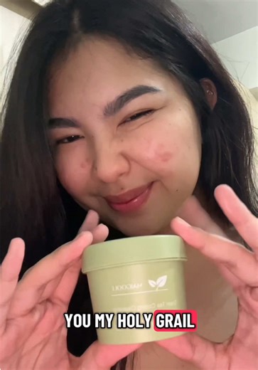 feel relaxed and pampered with this green tea cooling mud mask helped me with my clogged pores and dull skin! so get yours now 🥳❤️ #drlan #greenteamudmask #skincare #mudmask #greentea