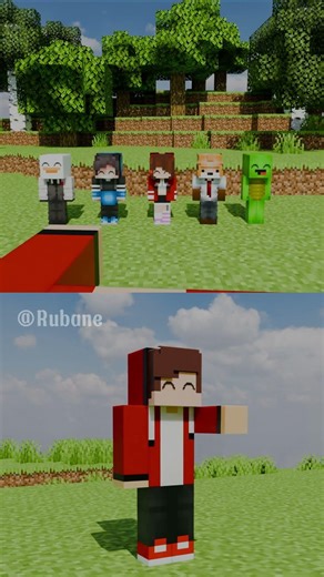 Is JJ a Green Turtle or Not?! 💥 — Maizen #minecraft #shorts