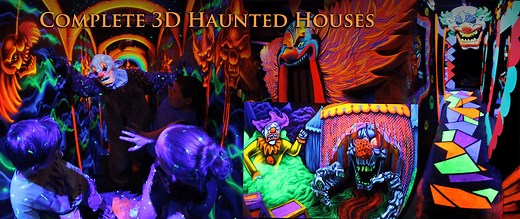Complete 3D Haunted House Designers & Builders