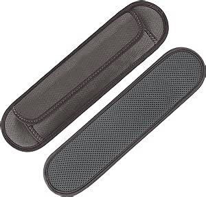 FIEIL 2 Pack Extra Thick Shoulder Strap Pad, Universal Replacement Shoulder Pad, for Shoulder Bags, Detachable Shoulder Strap Pad Pads Help Relieve Shoulder Pain(Sandwich Mesh-Gray)