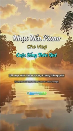 Piano background music for country life vlogs - Royalty-free background music #vietnamesetraditio...