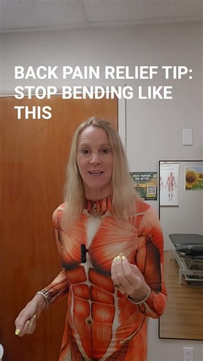 End BACK PAIN, Stop bending like this when U sweep, vaccuum or cook.Try this FIX!#backpain #sciatica