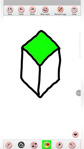 Minecraft Logo Drawing Challenge – 30 Seconds ⏱️ #minecraft #shorts