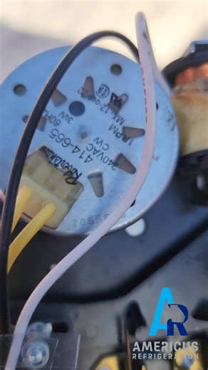 What causes your Walk In Freezer to build up ice on the coil and stop cooling? Here is one example. #freezerrepair #commercialkitchen #refrigerationtech #refrigerationtechnician #refrigerationrepair