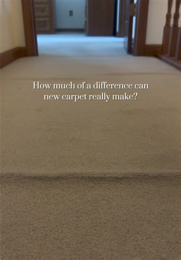 Well what do you think? 👀🔥 We just replaced 25-year-old wrinkled carpet across the entire second floor of this Carmel, IN home with premium Stainmaster Elite padding and this beautiful patterned carpet. The difference is night and day. The whole upstairs now feels soft, plush, warm, and stylish — like stepping into a brand-new house. If you’re in Carmel, Noblesville, Westfield, Fishers, or anywhere in the Indy area and thinking about giving your home that same fresh, comfortable upgrade, DM or