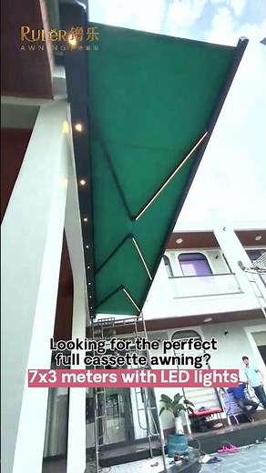 7x3 Meter Overlength Cassette Awning Guide: The Perfect Modern Outdoor Shading Solution!