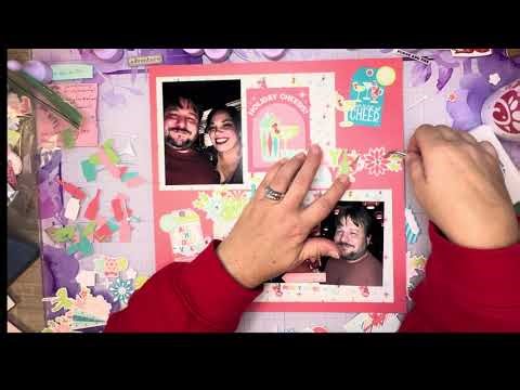 Cocktail layout using the Make Merry collection by Traci Reed Designs