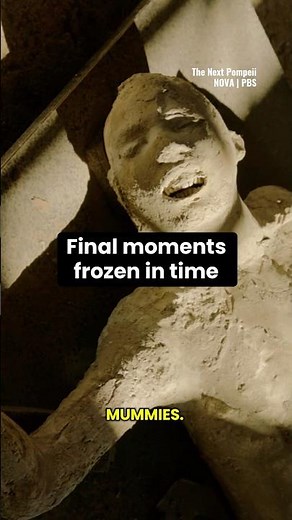 Final moments frozen in time #pompeii #vesuvius #volcaniceruptions