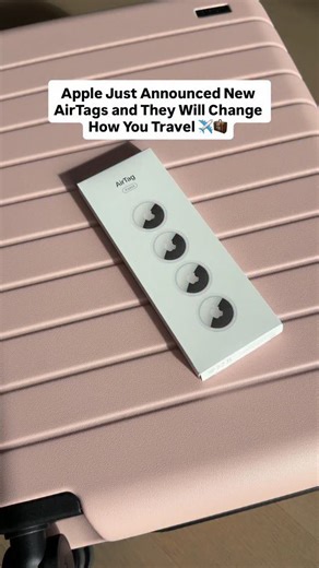 Lost bags? Not on @apple’s watch. ✈️🧳 The new AirTags from Apple announced today will@be a serious game changer for lost luggage. | Travel Leisure