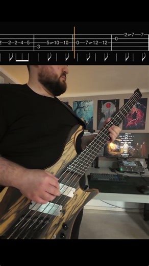 Trace - milet #葬送のフリーレン #tabs #bass #ベース #animesong #frieren #basscover #milet