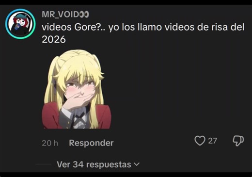 videos gore?.. yo los llamo vídeos risa 2026 #ragebait #gore #2026 #tiktok #labubudubaichocolateyeahhhh