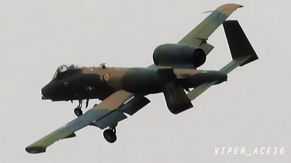The A-10 Thunderbolt II roars at the Bluebonnet Airshow