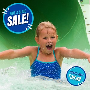 79K views · 48 reactions |  SALE ALERT! Get tickets for just $39.99* in our Ride & Slide sale and enjoy the ultimate summer adventure with thrilling rides and refreshing water slides!   Hurry, sale ends June 14 at midnight! https://bit.ly/3Rk5EgU *Tickets valid through June 28. Plus taxes and processing fees up to $9.99. | Canada's Wonderland | Facebook