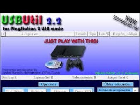 how to use USButil (Run ps2 game )