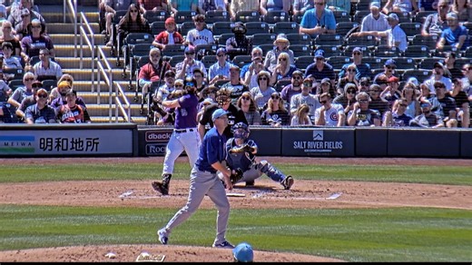 Best moments of Rockies' spring game against the Cubs