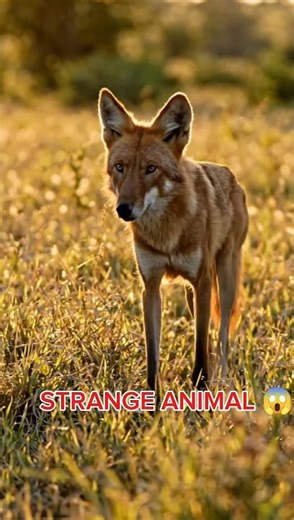 Half Fox Half Wolf 😨 | Strange Animal_#shorts _#animalfacts