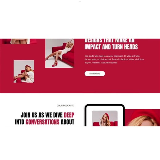 Wix Studio Website Template for Creative Studio, Branding Experts, Podcasters, Bloggers, and Service Providers - Etsy