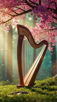 Relaxing Harp Music for Calming the Nervous System and Deep Rest #shorts #harp