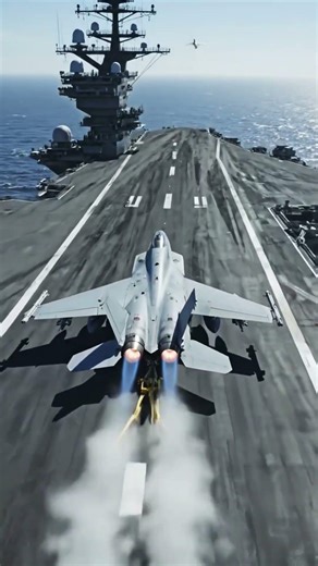 HOW US FIGHTER TAKING OFF FROM AN AIRCRAFT CARRIER ll #iranwar #usa #israelnews