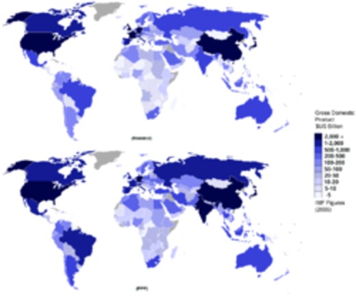 GDP Figures as a Means of Comparing Countries