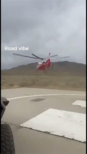 Dust Landing Hits Different 😳🚁