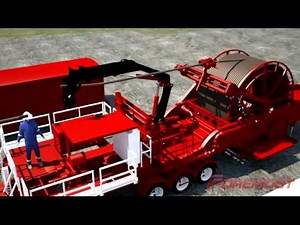 Foremost Hybrid Coiled Tubing Rig Animation - Updated!