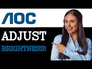 How To Change Brightness On Your Aoc Monitor (2025)
