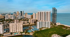 Mix High-rise Low Rise Buildings Architecture Stock Footage Video (100% Royalty-free) 3416164957 | Shutterstock