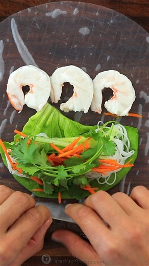 Who needs takeout when you can roll your own deliciousness at home? Spring Rolls: https://natashaskitchen.com/fresh-spring-rolls/ | NatashasKitchen.com