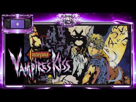 Castlevania: Vampire's Kiss - Advance Collection - Steam Deck - Gameplay - 4K - 60FPS
