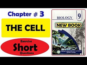 Exercise Short Questions, Chapter 3, The Cell, Class 9 Biology, 9th biology, GS Academy