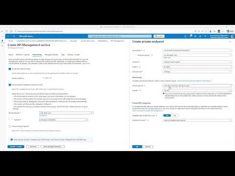 Azure API Management Standard v2 VNet Integration Quick Demo (Private Endpoint + Subnet)
