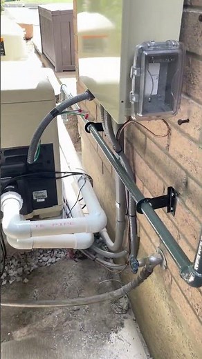 Pool Heater Gas Line Install