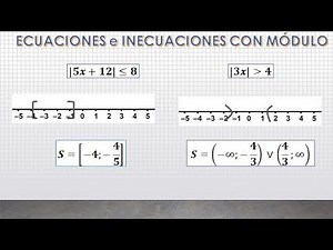 ECUACIONES E INECUACIONES CON MÓDULO.