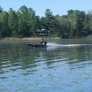 3.3K views · 76 reactions | No more sliding thru the corners! The rounded chine is one of the main features of the new Boss15. #countylineboats #aluminumsneakboats #builttolast | County Line Boats | Facebook