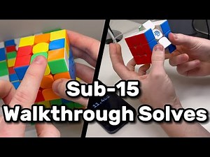 Sub 15 3x3 Example/Walkthrough Solves