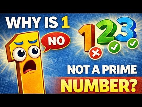 Why Is 1 NOT a Prime Number? (This Surprises Most People)