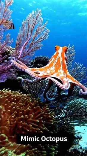 The Mimic Octopus 🐙 | Ocean Master of Disguise for Kids | Fun English Learning