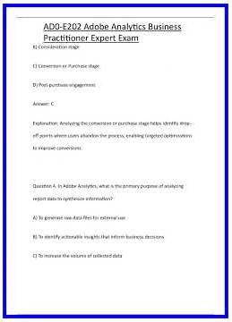 AD0E202 Adobe Analytics Business Practitioner Expert Exam 636x882