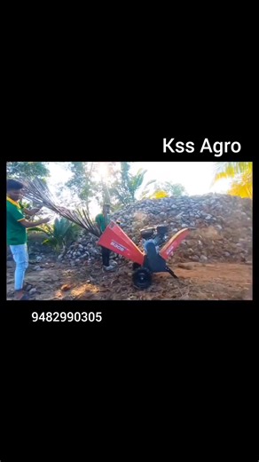 Best Wood Chipper Machine for Farmers 🚜Heavy Duty Wood Chipper Cutting Big Branches.