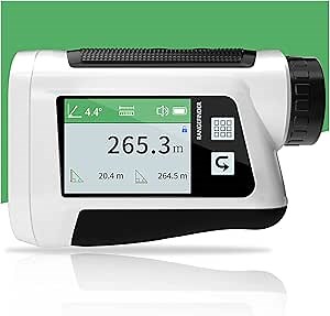 Golf Rangefinder,Cloris 1300 Yards Laser Range Finder with Slope,USB Rechargeable,Flag-Lock Tech with Vibration, Distance/Speed/Angle Measurement Rangefinder
