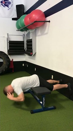 Back Extension from Bench