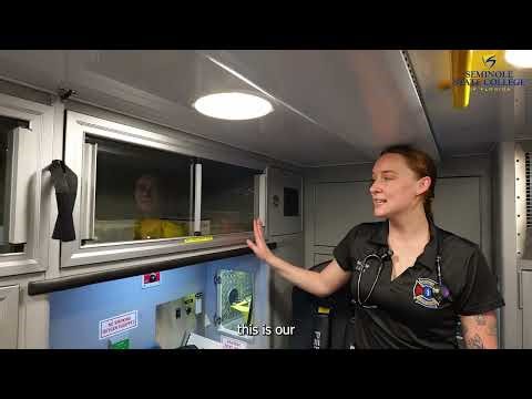 A Look Into An Ambulance Truck