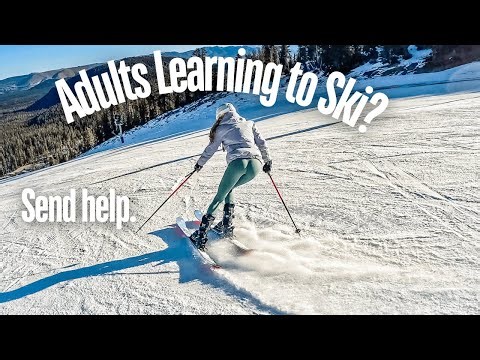 Learning How to Ski As An Adult: The Good, The Bad, and the Ugly