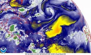6.4K views · 169 reactions | Pretty colors... Water vapor loop this AM. www.spaghettimodels.com | Mike's Weather Page | Facebook