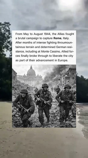 The Battle for Rome 1944 🇮🇹 | Allied Breakthrough in WWII