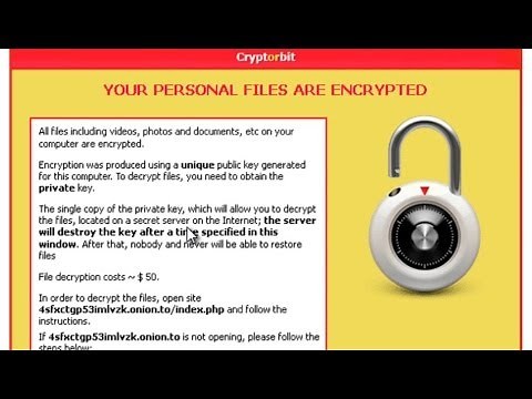 How to remove Cryptorbit/Bitcrypt virus and "HOWDECRYPT" your encrypted files for FREE
