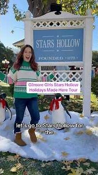 Gilmore Girls Made Here Tour at Warner Bros. Studio Tour Hollywood