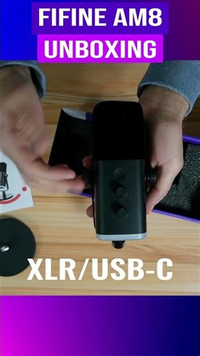 FIFINE AM8 Unboxing & Quick Specs